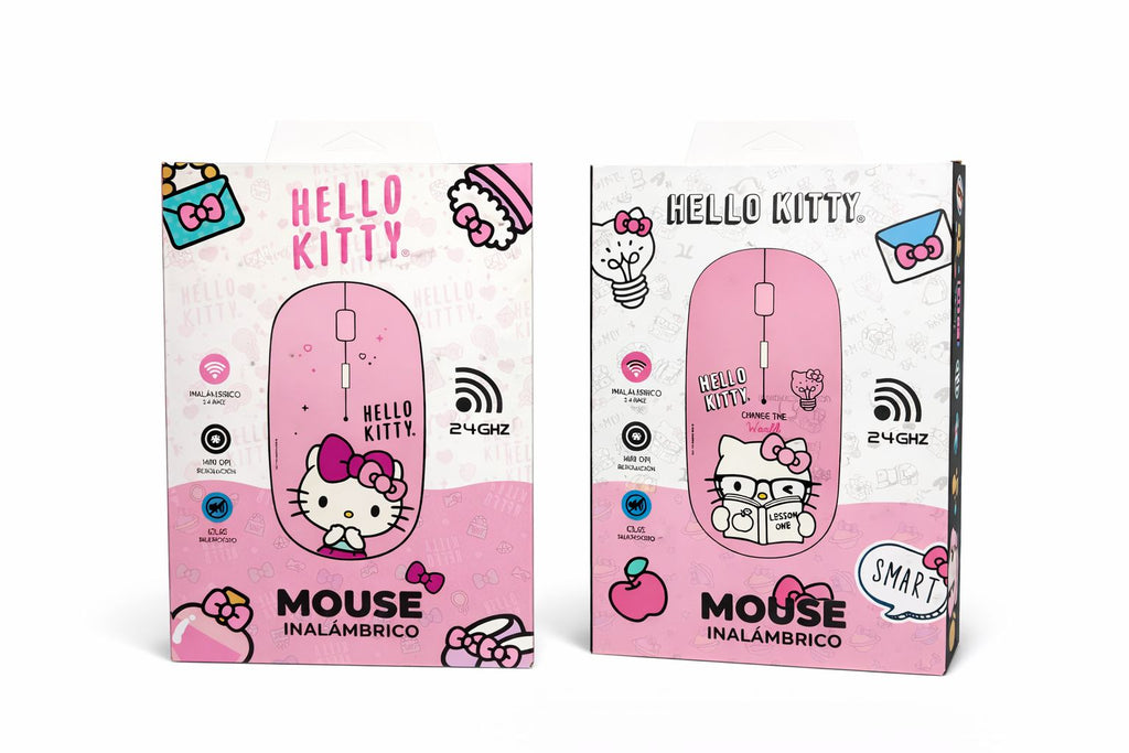 HK Pink Wireless Mouse